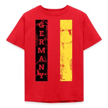 Germany Germany Flag Flag - Kids' T-Shirt - red - Front - AI Model Kid Male (0cm)
