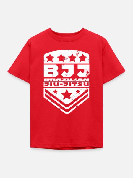 Brazilian Jiu-jitsu - Kinder T-Shirt - Rot