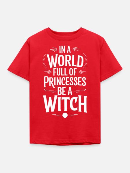 Sei anders, sei magisch! - Kinder T-Shirt - Rot