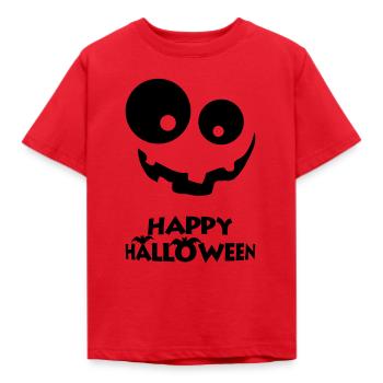 HALLOWEEN - Kinder T-Shirt - Rot - Vorne - AI Model Kid Male (0cm)