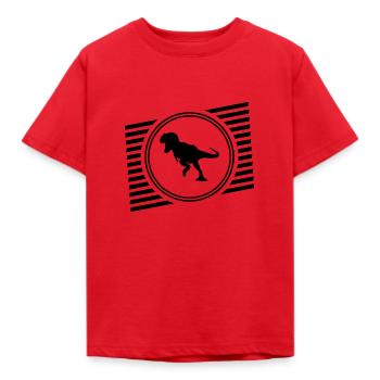 T-Rex - T-shirt Enfant - rouge - Devant - AI Model Kid Male (0cm)