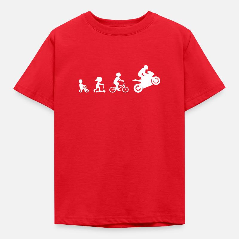 Evolution Biker Evolution Supersport 2 - T-shirt Enfant - rouge