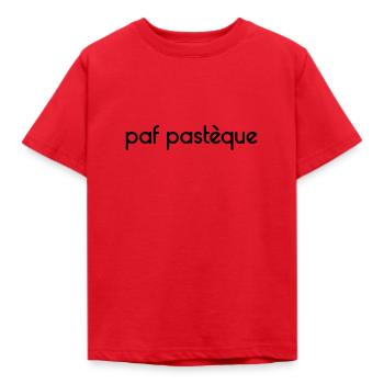 Paf Pastèque - Personnalisable - T-shirt Enfant - rouge - Devant - AI Model Kid Male (0cm)