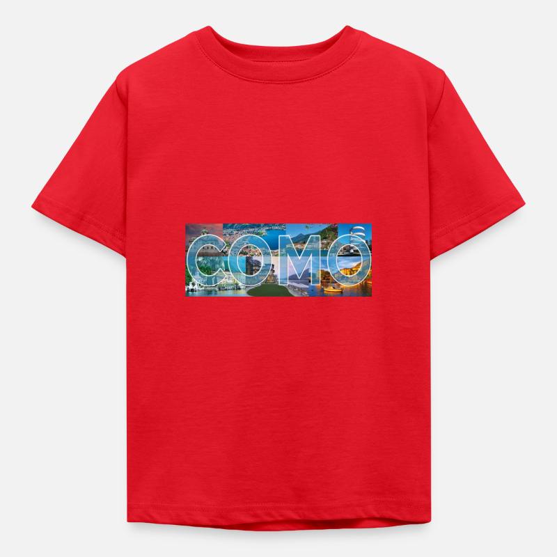 Como collection - Kids' T-Shirt - red