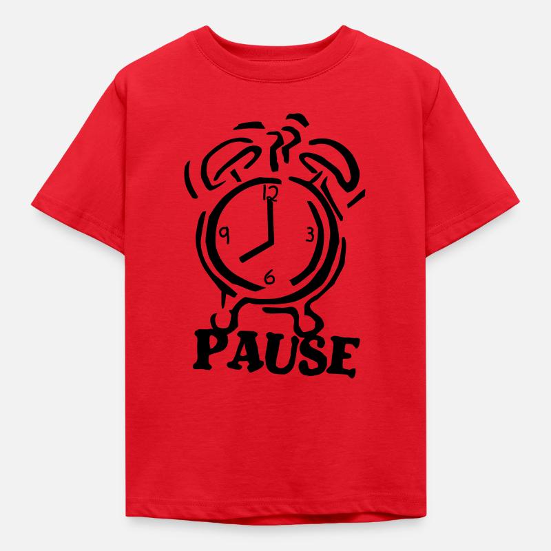 pause - T-shirt Enfant - rouge