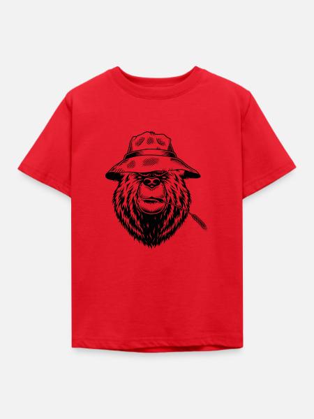 Ernster Baer - Kinder T-Shirt - Rot
