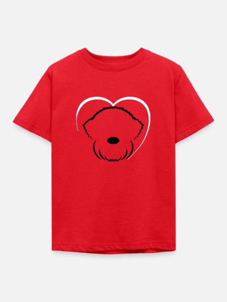 LR1 3 - Kinder T-Shirt - Rot