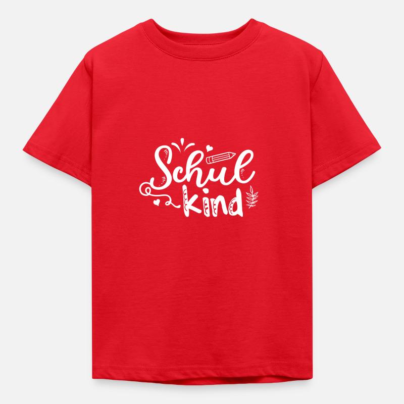 Schulkind - Erstklässler Schulanfang Schule - Kinder T-Shirt - Rot
