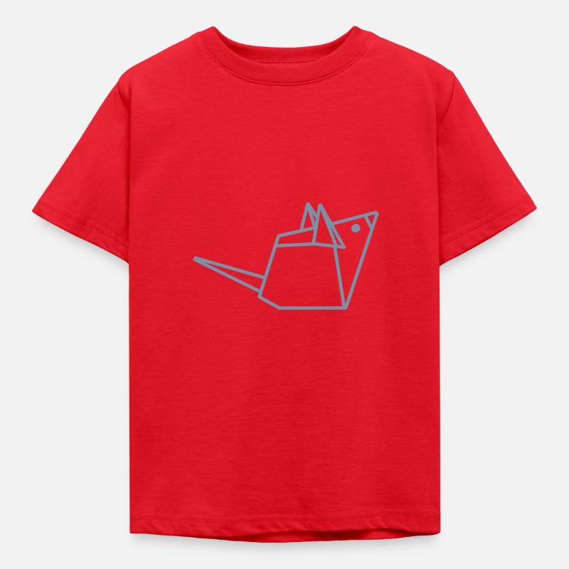 maus - Kinder T-Shirt - Rot