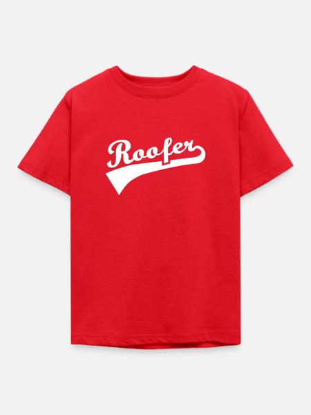 Dachdecker - Kinder T-Shirt - Rot