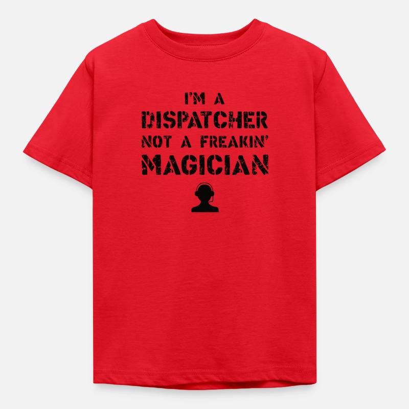 Bester Disponent Spruch Geschenk Beruf Logistik - Kinder T-Shirt - Rot