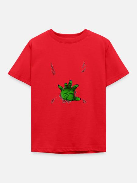 Haupt-Hulk - Kinder T-Shirt - Rot
