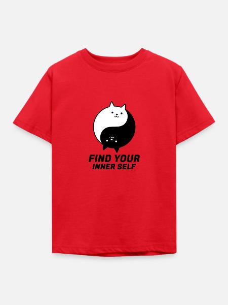 Innere Mitte - Kinder T-Shirt - Rot