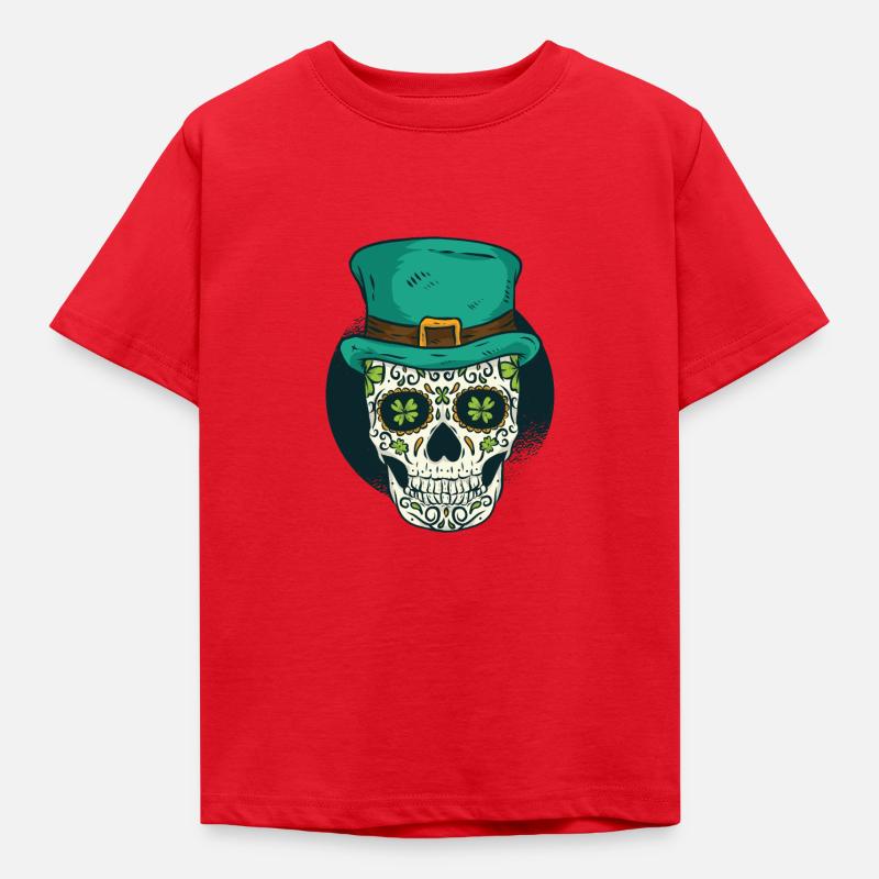 St Patrick day - Kinder T-Shirt - Rot