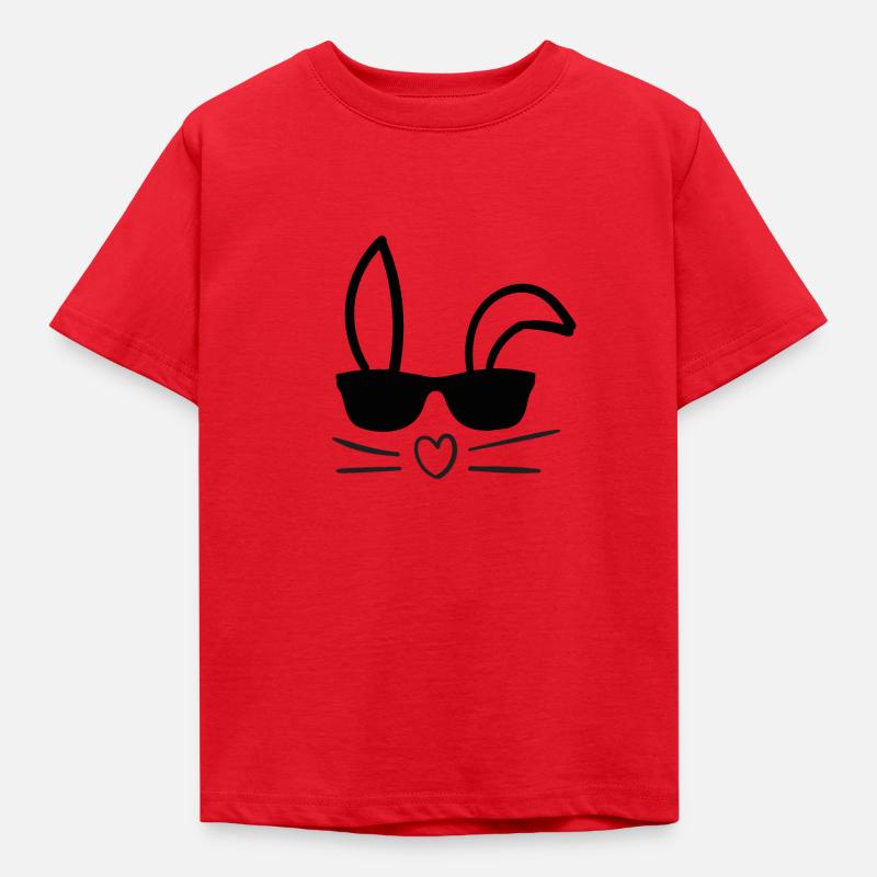 Easter Bunny - Kids' T-Shirt - red