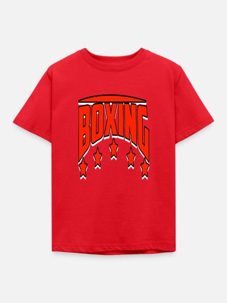 Boxen - Kinder T-Shirt - Rot