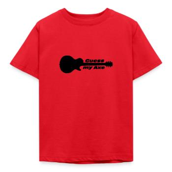 Les Paul Standard - T-shirt Enfant - rouge - Devant - AI Model Kid Male (0cm)