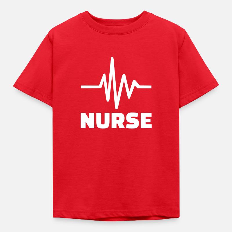 Krankenschwester - Kinder T-Shirt - Rot