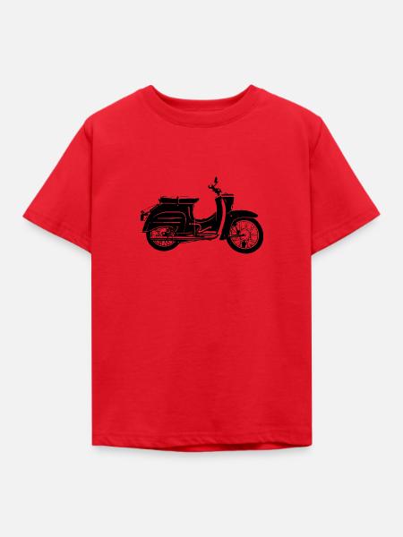 Simson Schwalbe KR51 - Kinder T-Shirt - Rot