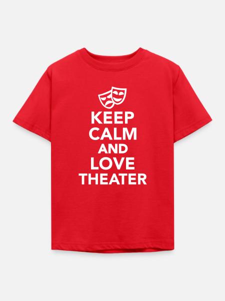 Theater - Kinder T-Shirt - Rot