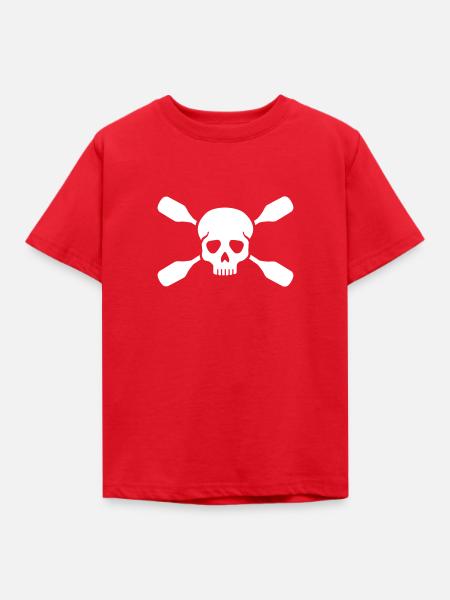 Kajak - Kinder T-Shirt - Rot