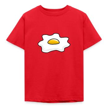 Oeuf au plat oeuf au plat - T-shirt Enfant - rouge - Devant - AI Model Kid Male (0cm)