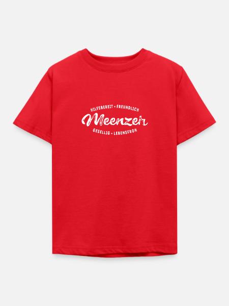 Meenzer - Kinder T-Shirt - Rot