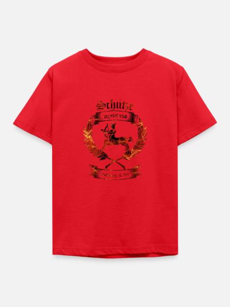 Schütze - Kinder T-Shirt - Rot