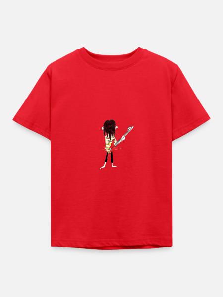 Rocker - Kinder T-Shirt - Rot