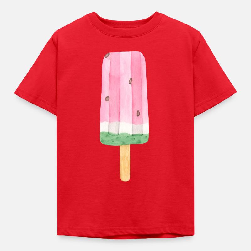 Glace pastèque - T-shirt Enfant - rouge