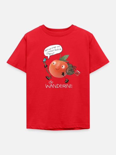 Wanderine - Kinder T-Shirt - Rot
