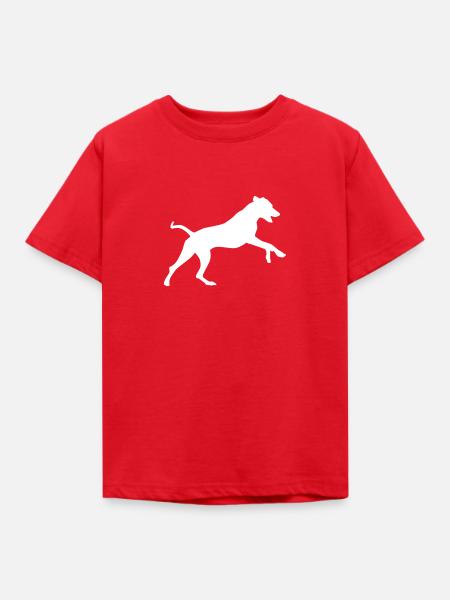 Rhodesian Ridgeback - Kinder T-Shirt - Rot