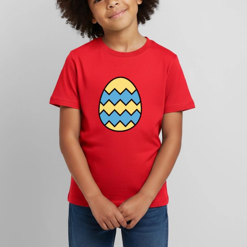 Easter egg jagged Kids' T-Shirt