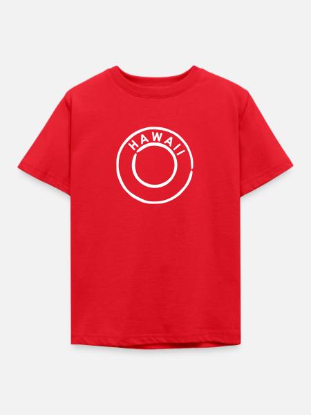 Hawaii - Kinder T-Shirt - Rot