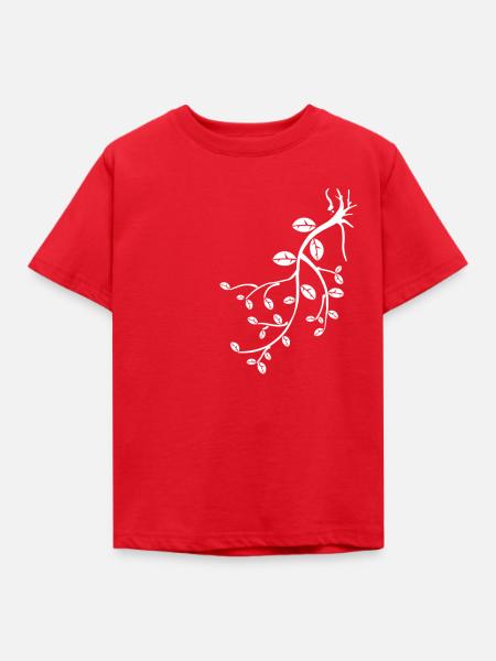 Spross des Lebens - Kinder T-Shirt - Rot