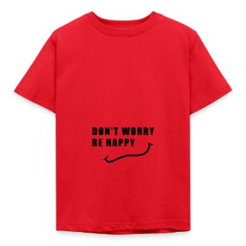 Citations - T-shirt Enfant - rouge - Devant - AI Model Kid Male (0cm)