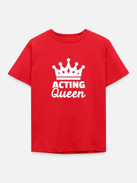 Schauspielerin - Kinder T-Shirt - Rot