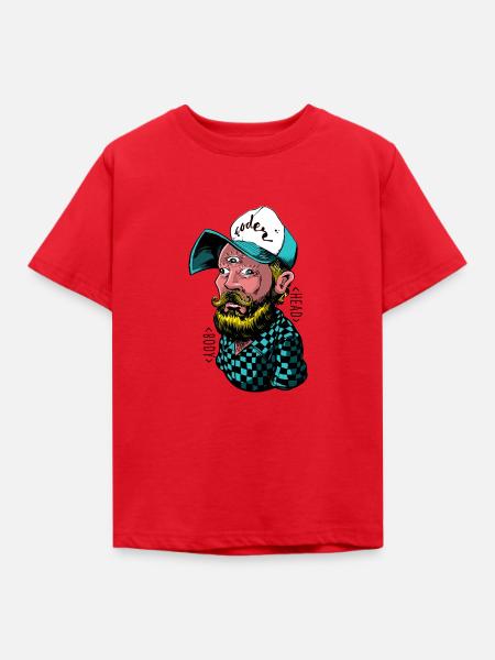 Web Designer - Kinder T-Shirt - Rot