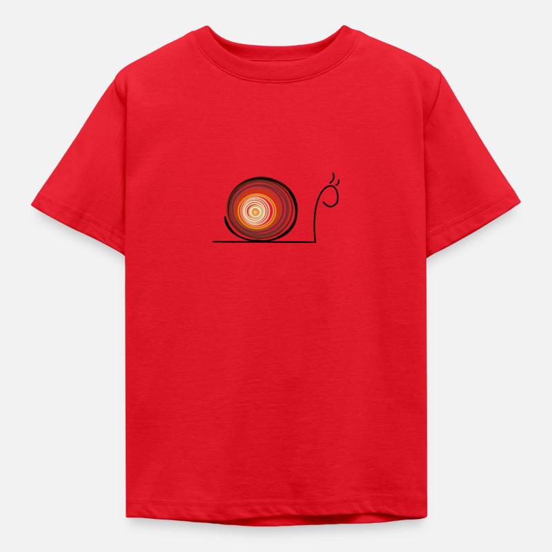 limace - T-shirt Enfant - rouge