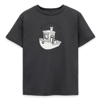 Constructeur de bateaux - T-shirt Enfant - charbon - Devant - AI Model Kid Female (0cm)