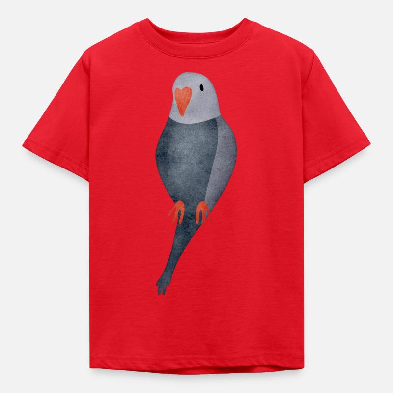 perruche - T-shirt Enfant - rouge