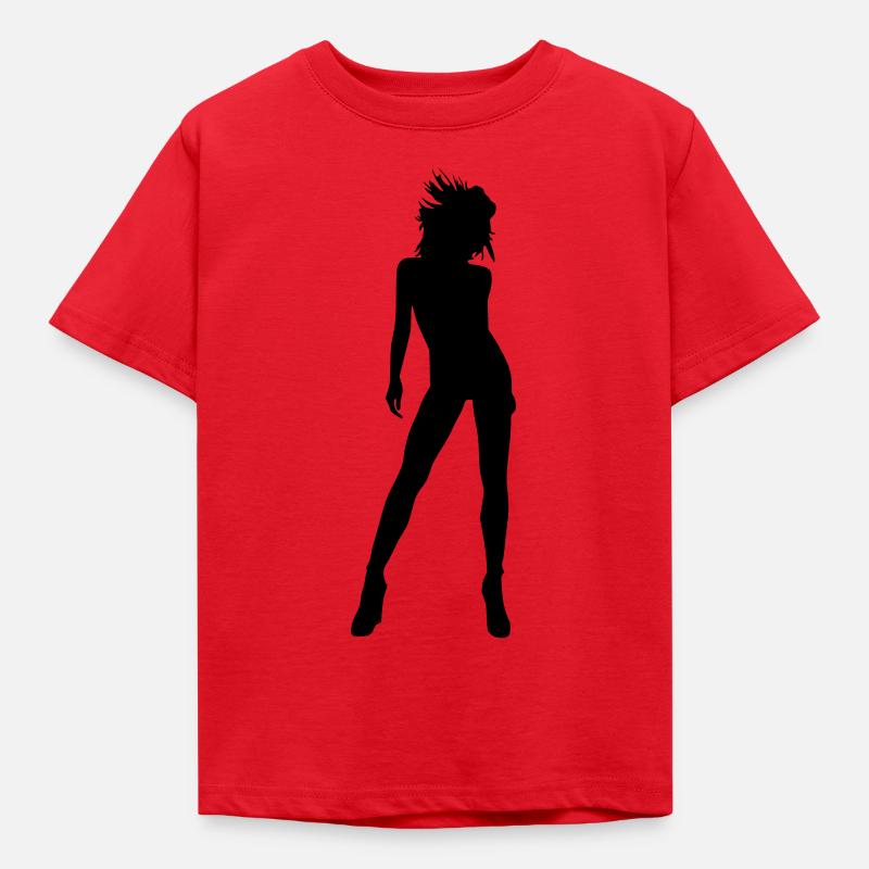 danseuse - T-shirt Enfant - rouge