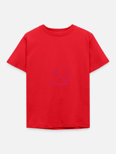 Russland Stern - Kinder T-Shirt - Rot