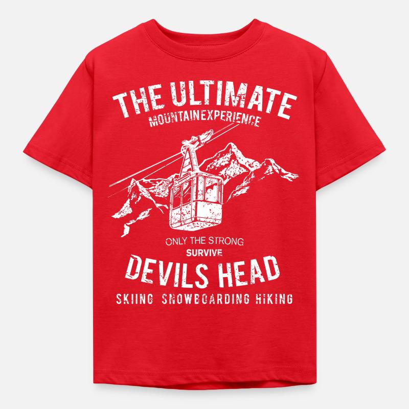 funicular - Kids' T-Shirt - red