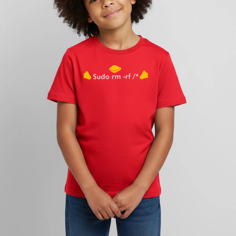 LINUX: Sudo rm Kids' T-Shirt