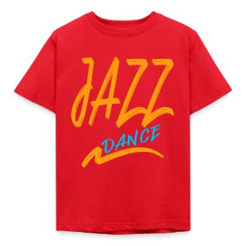 Jazz dance T-Shirt Geschenkidee für Tänzer - Kinder T-Shirt - Rot - Vorne - AI Model Kid Male (0cm)