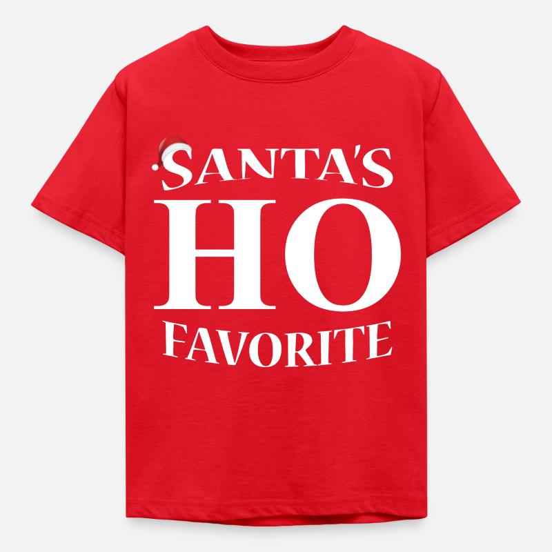 Weihnachtsmann - Kinder T-Shirt - Rot