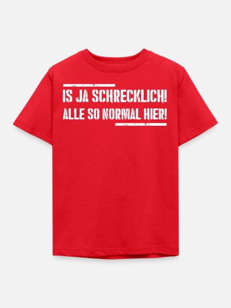 Psychologie - Kinder T-Shirt - Rot