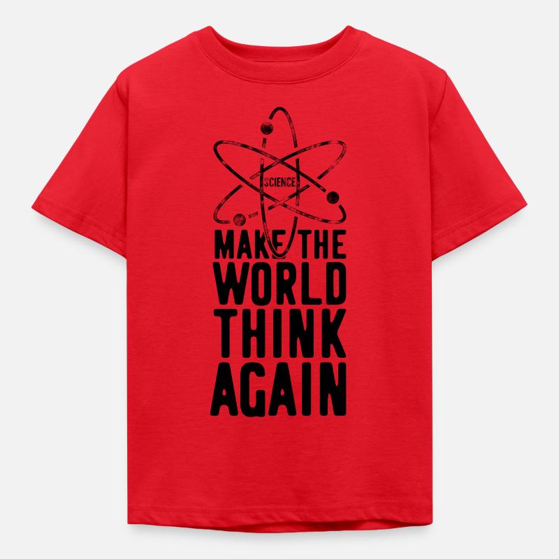Nerd nerds sayings thinking - Kids' T-Shirt - red