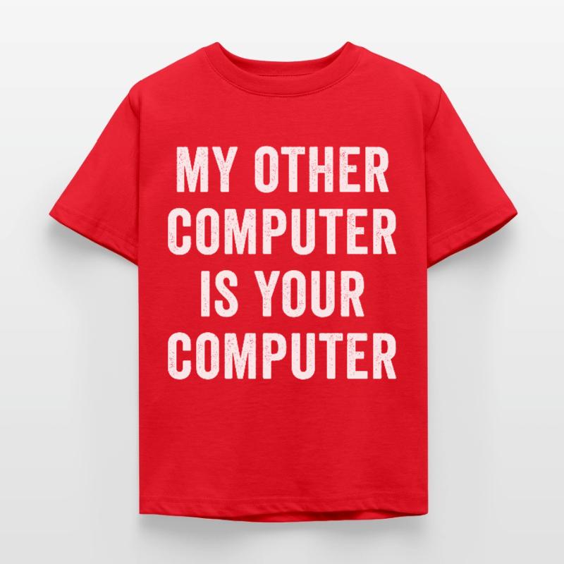 Il mio altro computer è il tuo computer Maglietta per bambini